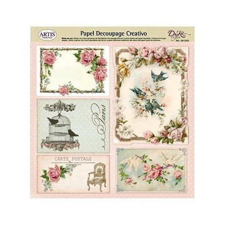 Papel Decoupage 32x31 cm DAYKA 0813402