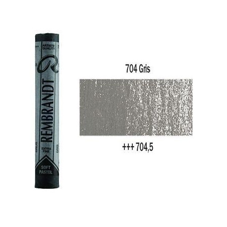 PASTEL SOFT REMBRANDT 704.5 GRIS