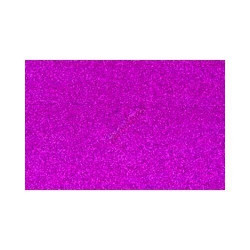 Goma EVA con Glitter 40x60 cm color Fucsia