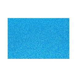Goma EVA con Glitter 40x60 cm color Azul Celeste