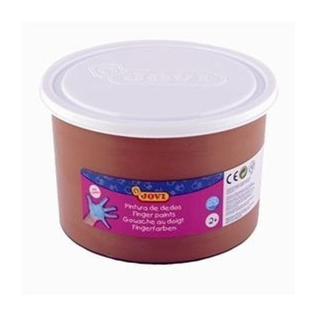 PINTURA DEDOS JOVI 500 ml MARRON