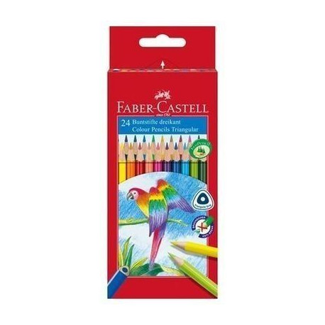 C/. 24 ECOLAPIZ TRIANG. FINO FABER CASTELL SURT.