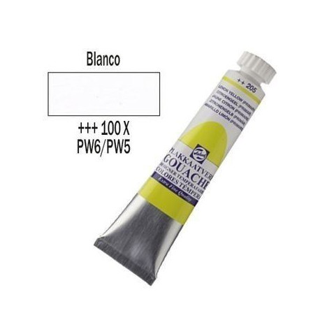 GOUACHE TALENS 20ml Nº 100 BLANCO