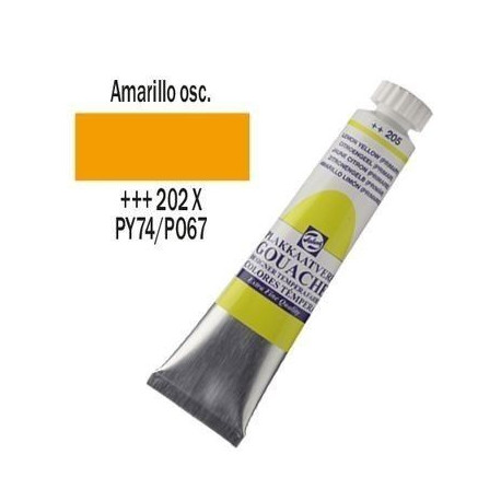 GOUACHE TALENS 20 ml Nº 202 AMAR. OSCURO