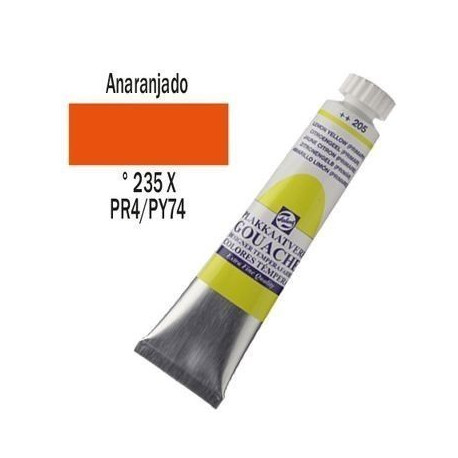 GOUACHE TALENS 20 ml (235) ANARANJADO