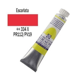 GOUACHE TALENS 20 ml (334) ESCARLATA