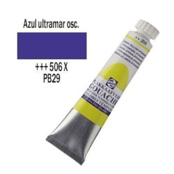 GOUACHE TALENS 20 ml (506) AZUL ULTRAMAR OSC.