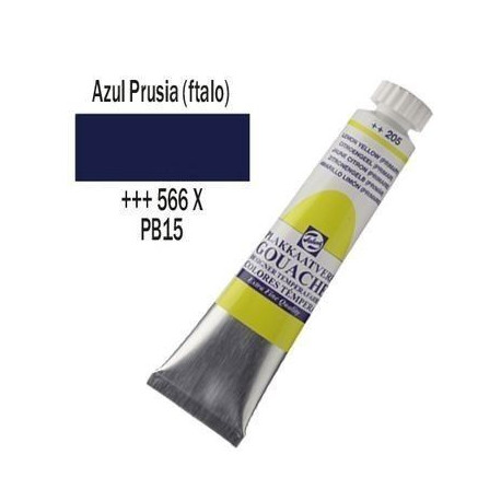 GOUACHE TALENS 20 ml (566) AZUL PRUSIA FTALO