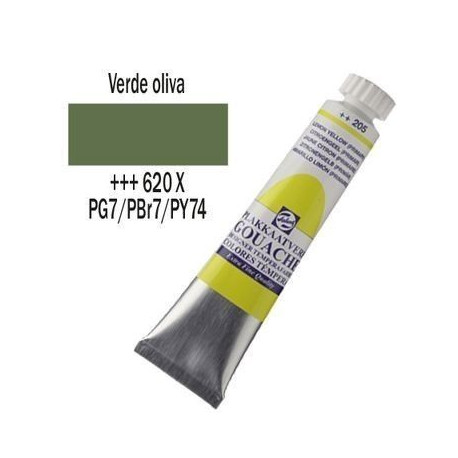 GOUACHE TALENS 20 ml (620) VERDE OLIVA