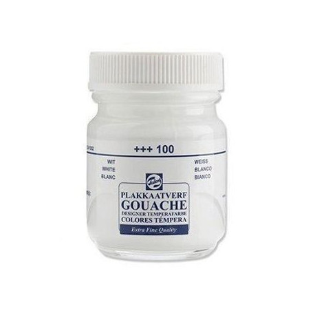 Gouache Talens bote 50 ml (100) Blanco