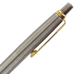 Bolígrafo Parker Jotter Acero Inox GT Oro