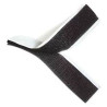 Cinta de cierre Velcro Adhesivo 10 m x 20 mm Negro