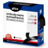 Cinta de cierre Velcro Adhesivo 10 m x 20 mm Negro