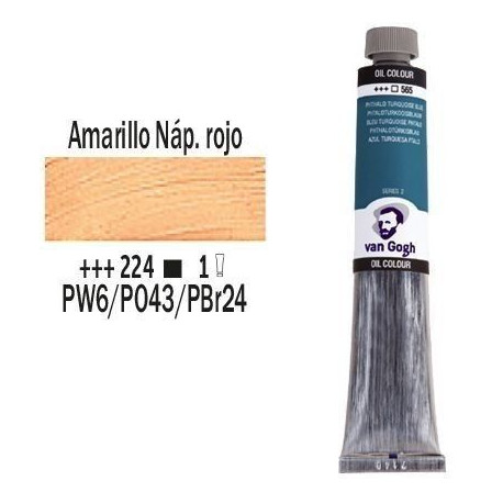 OLEO 60 ml VAN GOGH (224) AMAR. NAP. ROJO