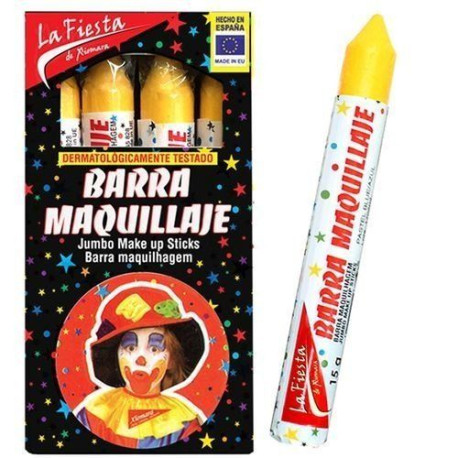 MAQUILLAJE BARRA GRANDE AMARILLO