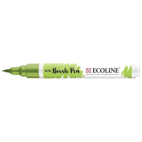 ECOLINE BRUSH PEN (676) Verde Hierba