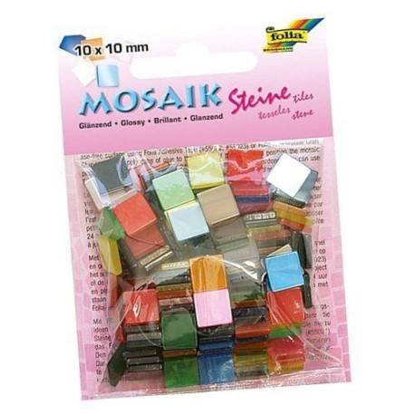 MOSAICO 10x10x2 mm 190 Un. GLOSSY SURT. (FO)