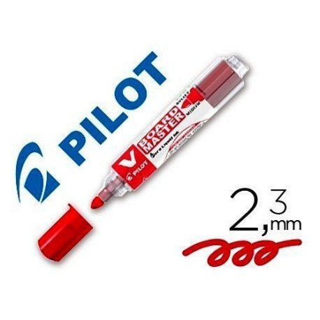 Rotulador Pizarra Blanca PILOT VBOARD MASTER Rojo