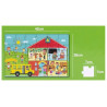 Puzzle APLI 17352 edificios El Colegio 24 piezas