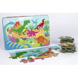 Puzzle APLI 17888 Dinosaurios 48 piezas