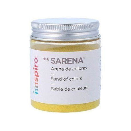 Arena Fina Sarena bote de 110 gr (1712) Amarillo