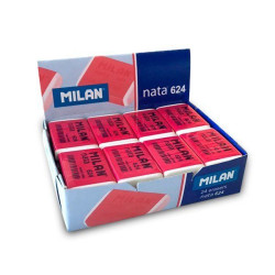 CAJA 24 GOMAS MILAN 624 " NATA "