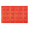 Goma Eva Glitter 40x60 cm Roja Estrellas Oro