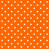 Goma Eva decorada 45x30 cm Sol Lunares Naranja