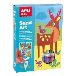 KIT SAND ART COLOREA CON ARENA