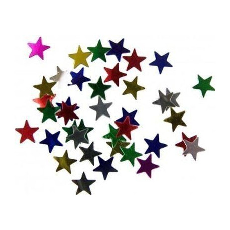 LENTEJUELAS CONFETTI 14 gr ESTRELLAS 15 mm