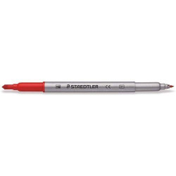 Estuche 12 rotuladores Staedtler Doble Punta 320-NWP12