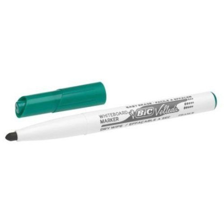 Rotulador Pizarra Blanca BIC VELLEDA Medium Verde