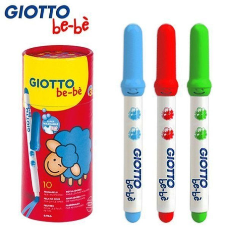 GIOTTO BE-BE bote 10 Super Rotuladores