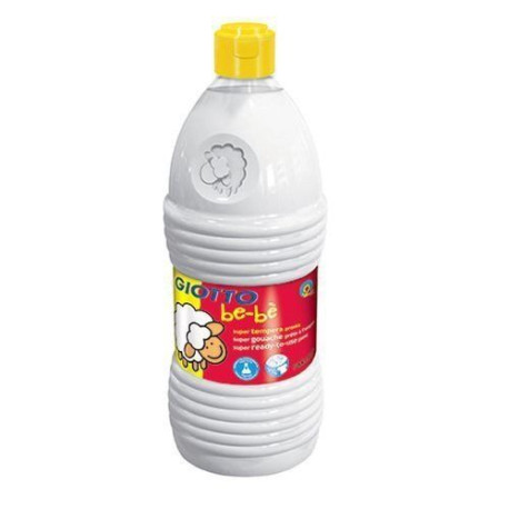 GIOTTO BE-BE Tempera de 1000 ml Blanca