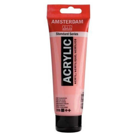 Acrílico Amsterdam 120 ml (316) Rosa Venecia