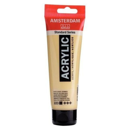 Acrílico Amsterdam 120 ml (223) Amarillo Nap. Osc.