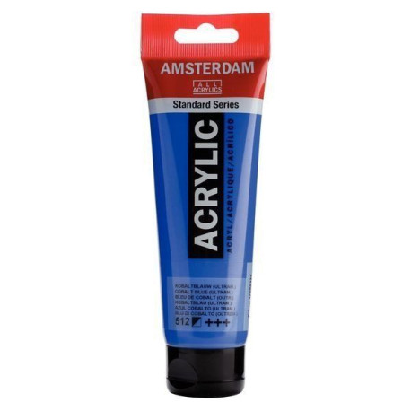 Acrílico Amsterdam 120 ml (512) Azul Cobalto Ultr.