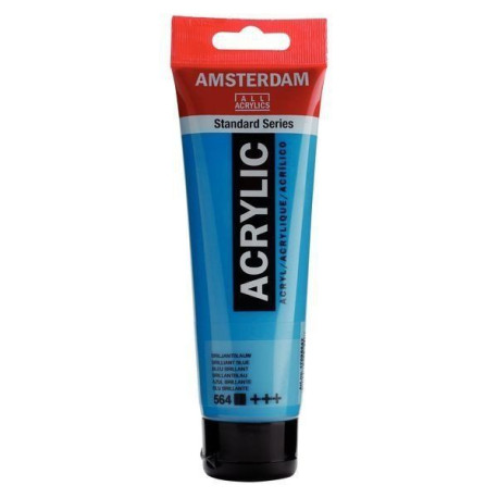 Acrílico Amsterdam 120 ml (564) Azul Brillante