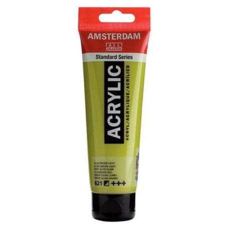 Acrílico Amsterdam 120 ml (621) Verde Oliva Claro