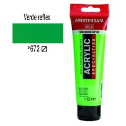 Acrilico Amsterdam 120 ml (672) Verde Reflex
