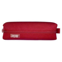 Portatodo Basic Cuadrado Colorline 22x6x5 cm Rojo