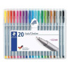 Estuche 20 Rotuladores Staedtler Triplus Fineliner 334