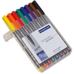Set 8 Rotuladores LUMOCOLOR 317-M Surtidos