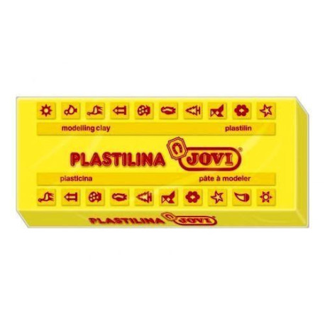 Plastilina Jovi 150 gr color Amarillo Claro