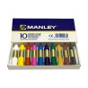 Caja 10 ceras blandas MANLEY Surtidas