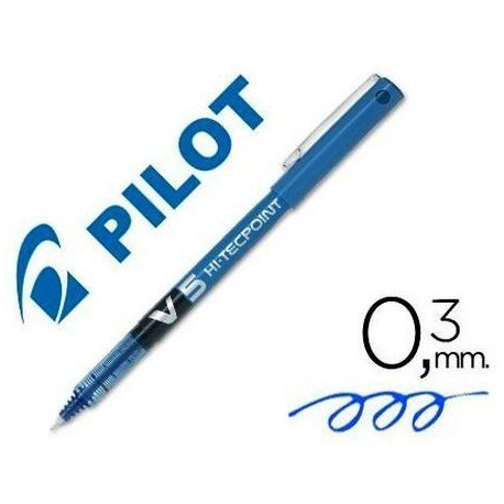 Roller PILOT V-5 Punta de Aguja 0,5 color Azul