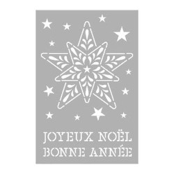 *Plantilla Navidad 10x15 cm Artemio Estrella