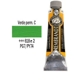 OLEO REMBRANDT 40 ml S/3 (618) VERDE PERM. CLARO