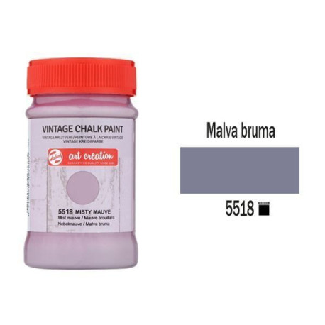 Pintura Vintage Chalk Paint 100 ml (5518) Malva Bruma