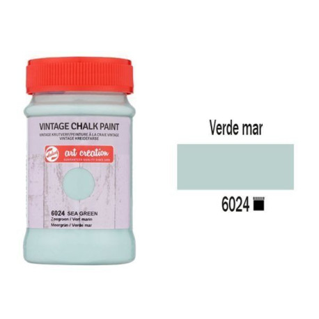 Pintura Vintage Chalk Paint 100 ml (6024) Verde Mar